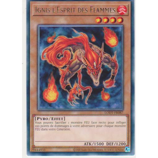 LODT Ignis l'Esprit des Flammes (V.2 - Rare)