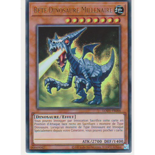 LODT Bête Dinosaure Millénaire (V.2 - Ultra Rare)