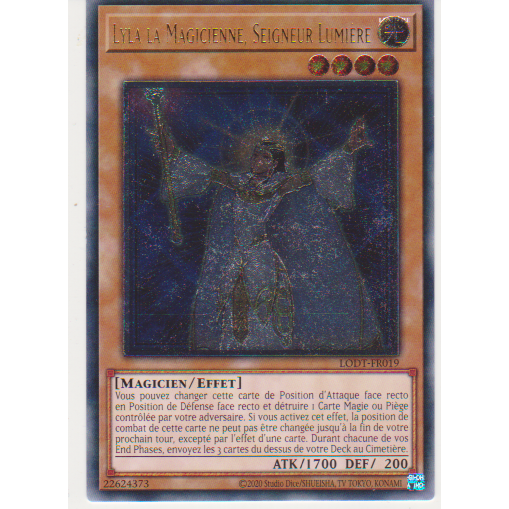 LODT Lyla la Magicienne, Seigneur Lumière (V.4 - Ultimate Rare)