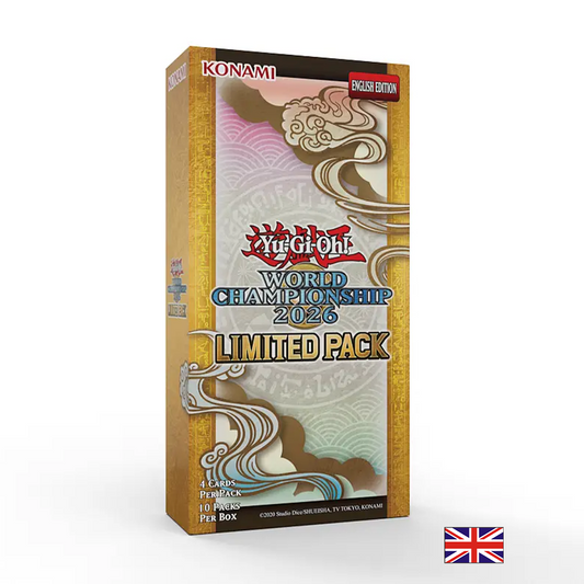 Boite de 10 Boosters - WCS Limited Pack World Championship 2026 - Yu-Gi-Oh! (Anglais) (Précommande sortie le 29.08.26)