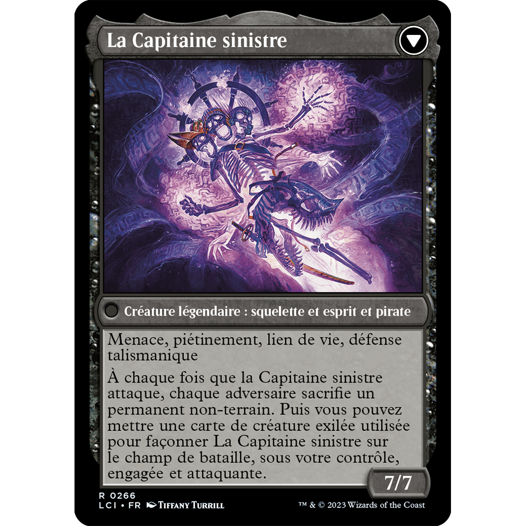 LCI Trône de la Capitaine sinistre // La Capitaine sinistre