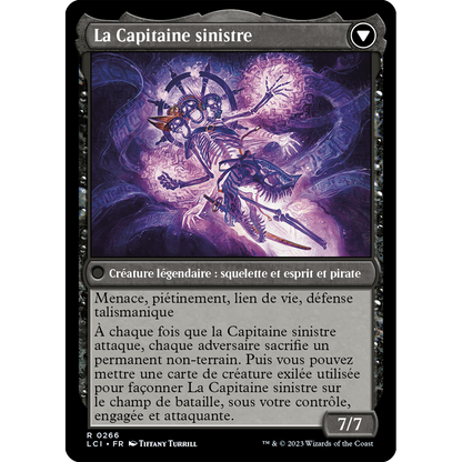 LCI Trône de la Capitaine sinistre // La Capitaine sinistre