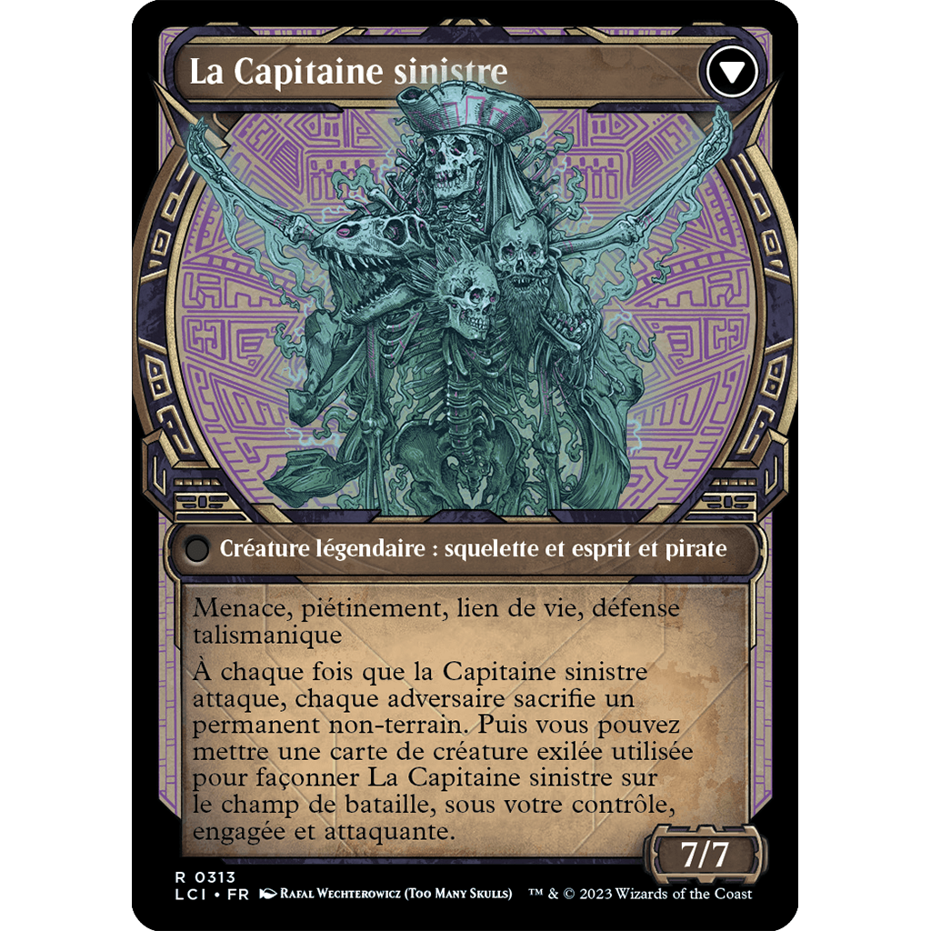 LCI Trône de la Capitaine sinistre // La Capitaine sinistre (V.1)