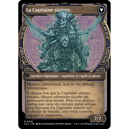 LCI Trône de la Capitaine sinistre // La Capitaine sinistre (V.1)