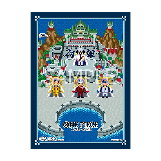 Les trois Amiraux - Offical Card Sleeves Standard Vol.15 - One Piece Card Game