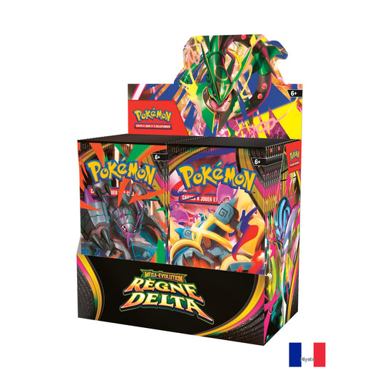 Display de 36 boosters Pokémon Règne Delta ME06 français