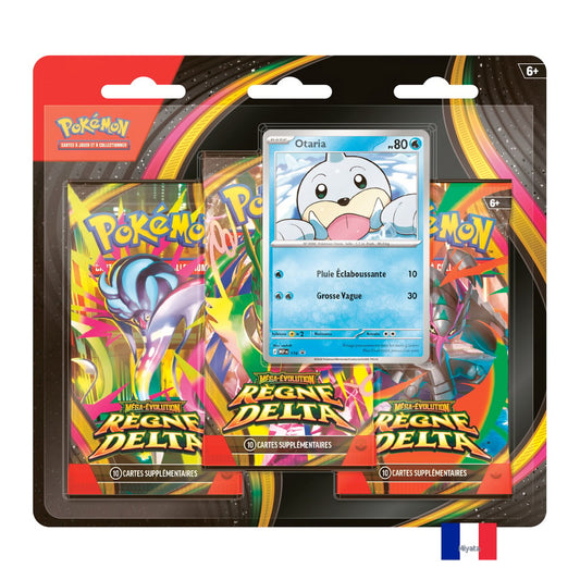 Tripack Otaria Pokémon Règne Delta ME06 français