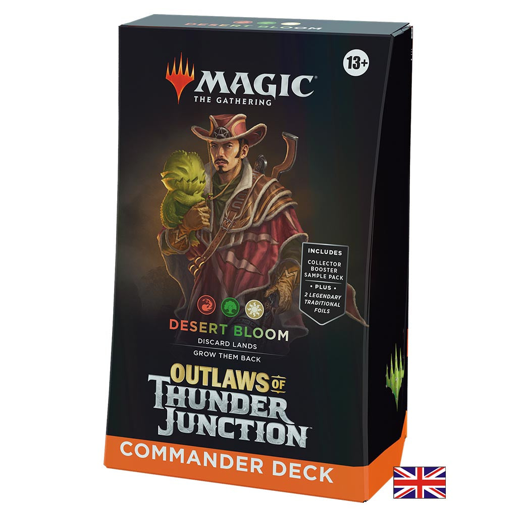 Deck Commander Desert Bloom - Les Hors-la-loi de Croisetonnerre (Anglais)