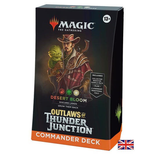 Deck Commander Desert Bloom - Les Hors-la-loi de Croisetonnerre (Anglais)