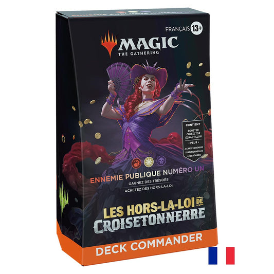 Deck Commander Ennemie Publique Numéro Un - Les Hors-la-loi de Croisetonnerre