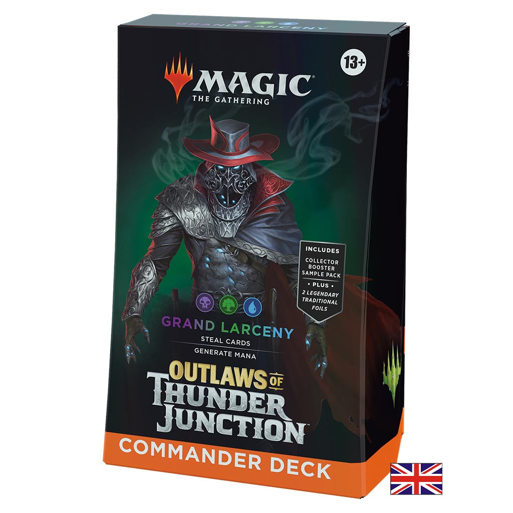 Deck Commander Grand Larceny - Les Hors-la-loi de Croisetonnerre (Anglais)