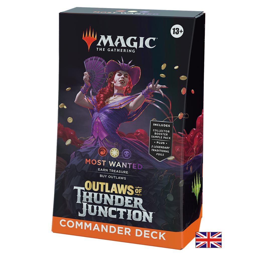 Deck Commander Most Wanted - Les Hors-la-loi de Croisetonnerre (Anglais)