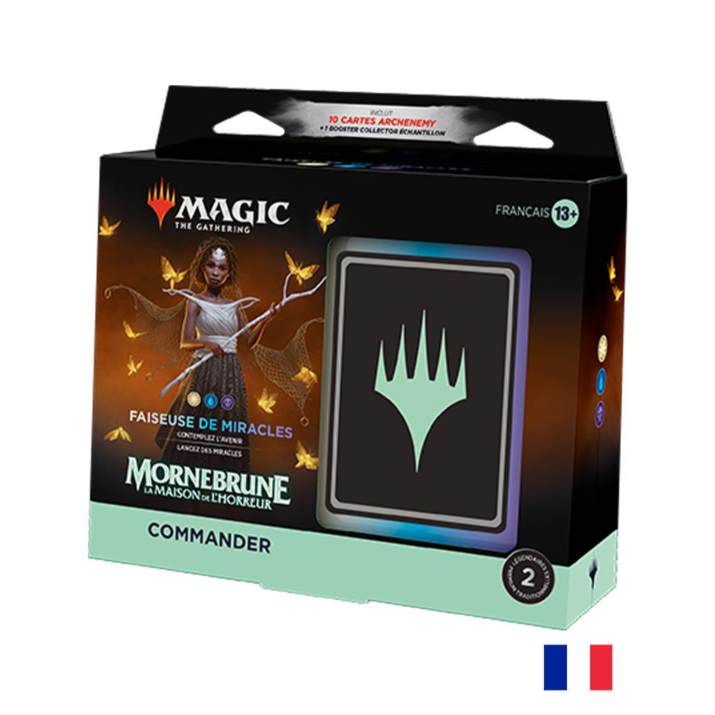 Deck Commander Faiseuse de Miracles - Mornebrune: La Maison de l'Horreur (Précommande sortie le 20.09.24)