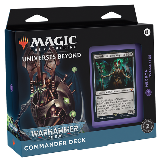 Deck Commander Necron Dynasties - Warhammer 40K (Anglais)