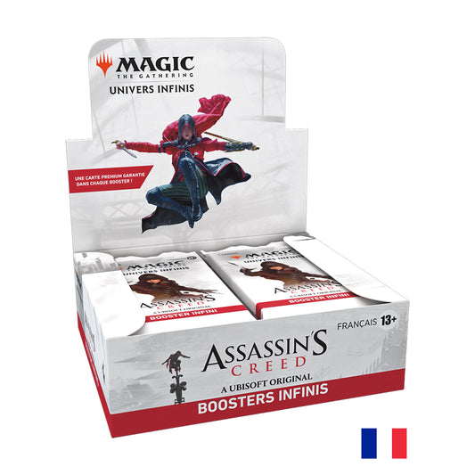 Boite de 24 Boosters Infinis - Assassin's Creed - Magic Univers Infinis