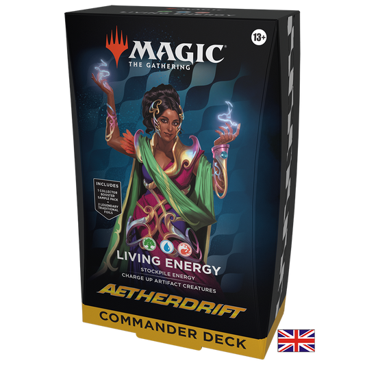 Deck Commander Aetherdrift - Living Energy - Magic: The Gathering (Anglais) (Précommande sortie le 07.02.25)