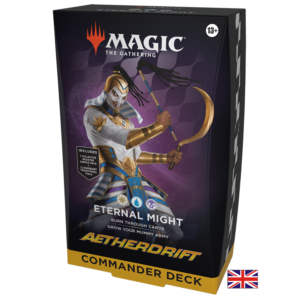 Deck Commander Aetherdrift - Eternal Might  - Magic: The Gathering (Anglais) (Précommande sortie le 07.02.25)