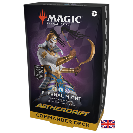 Deck Commander Aetherdrift - Eternal Might  - Magic: The Gathering (Anglais) (Précommande sortie le 07.02.25)