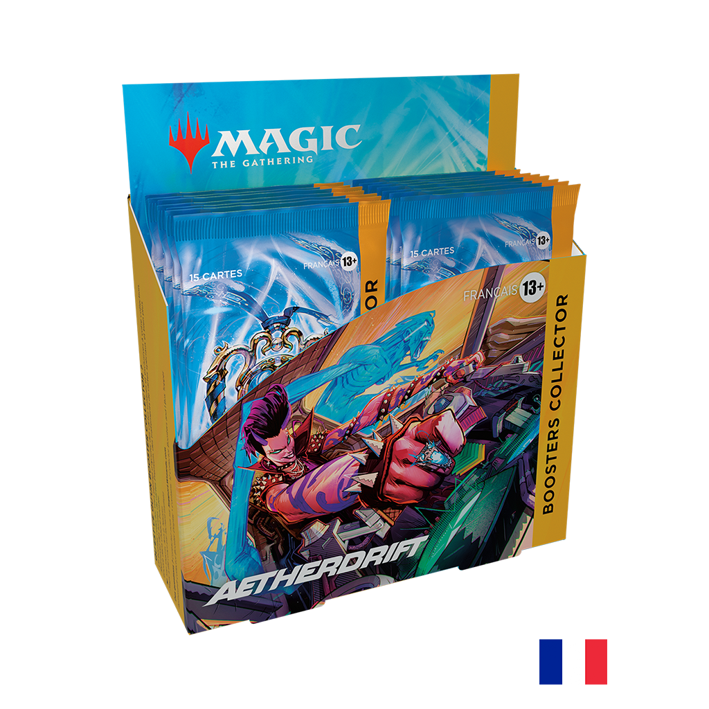 Boîte de 12 Boosters Collector Aetherdrift - Magic: The Gathering