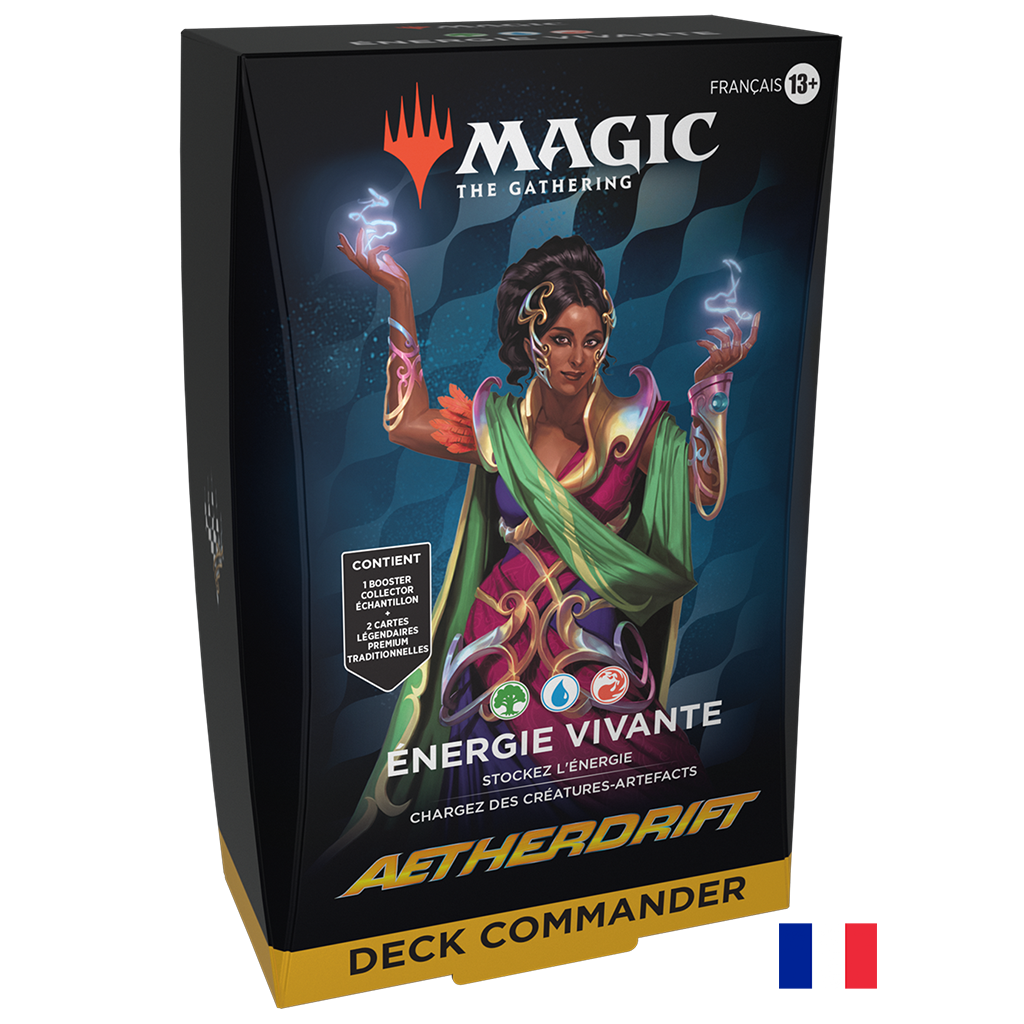 Deck Commander Aetherdrift - Énergie vivante - Magic: The Gathering (Précommande sortie le 07.02.25)