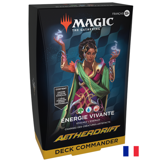 Deck Commander Aetherdrift - Énergie vivante - Magic: The Gathering (Précommande sortie le 07.02.25)