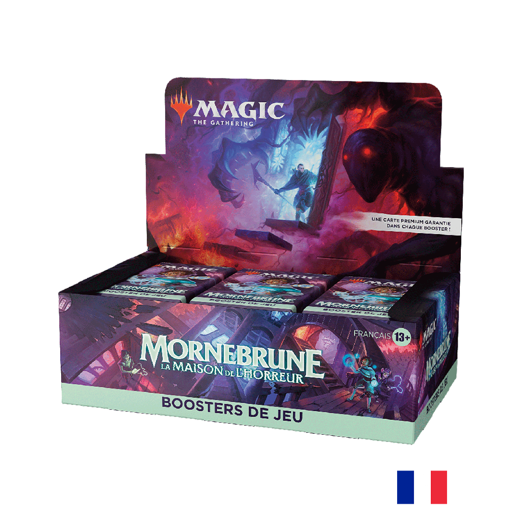 Boite de 36 Boosters de jeu Mornebrune: La Maison de l'Horreur