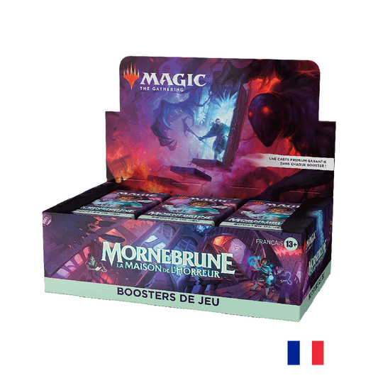 Boite de 36 Boosters de jeu Mornebrune: La Maison de l'Horreur