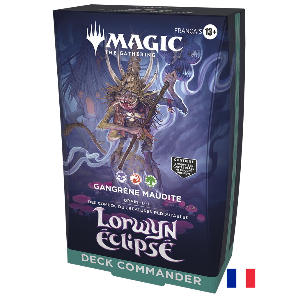 Deck Commander - Gangrène Maudite - Lorwyn éclipsé - Magic: The Gathering (Précommande sortie le 16.01.26)