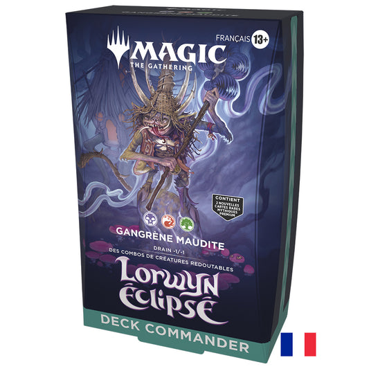 Deck Commander - Gangrène Maudite - Lorwyn éclipsé - Magic: The Gathering (Précommande sortie le 16.01.26)