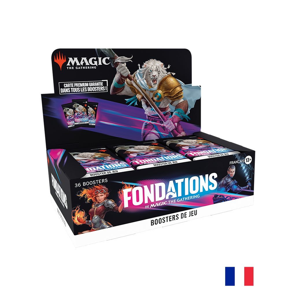 Boîte de 36 Boosters de Jeu Fondations de Magic: The Gathering