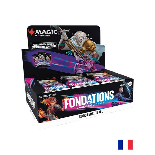 Boîte de 36 Boosters de Jeu Fondations de Magic: The Gathering