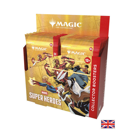 Boîte de 12 Boosters Collector - Marvel Super Heroes - Magic: The Gathering (Anglais) (Précommande sortie le 19.06.26)