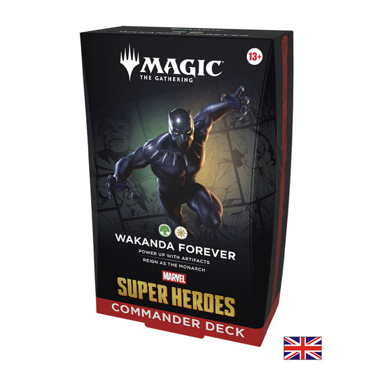 Deck Commander - Wakanda Forever - Marvel Super Heroes - Magic: The Gathering (Anglais) (Précommande sortie le 19.06.26)