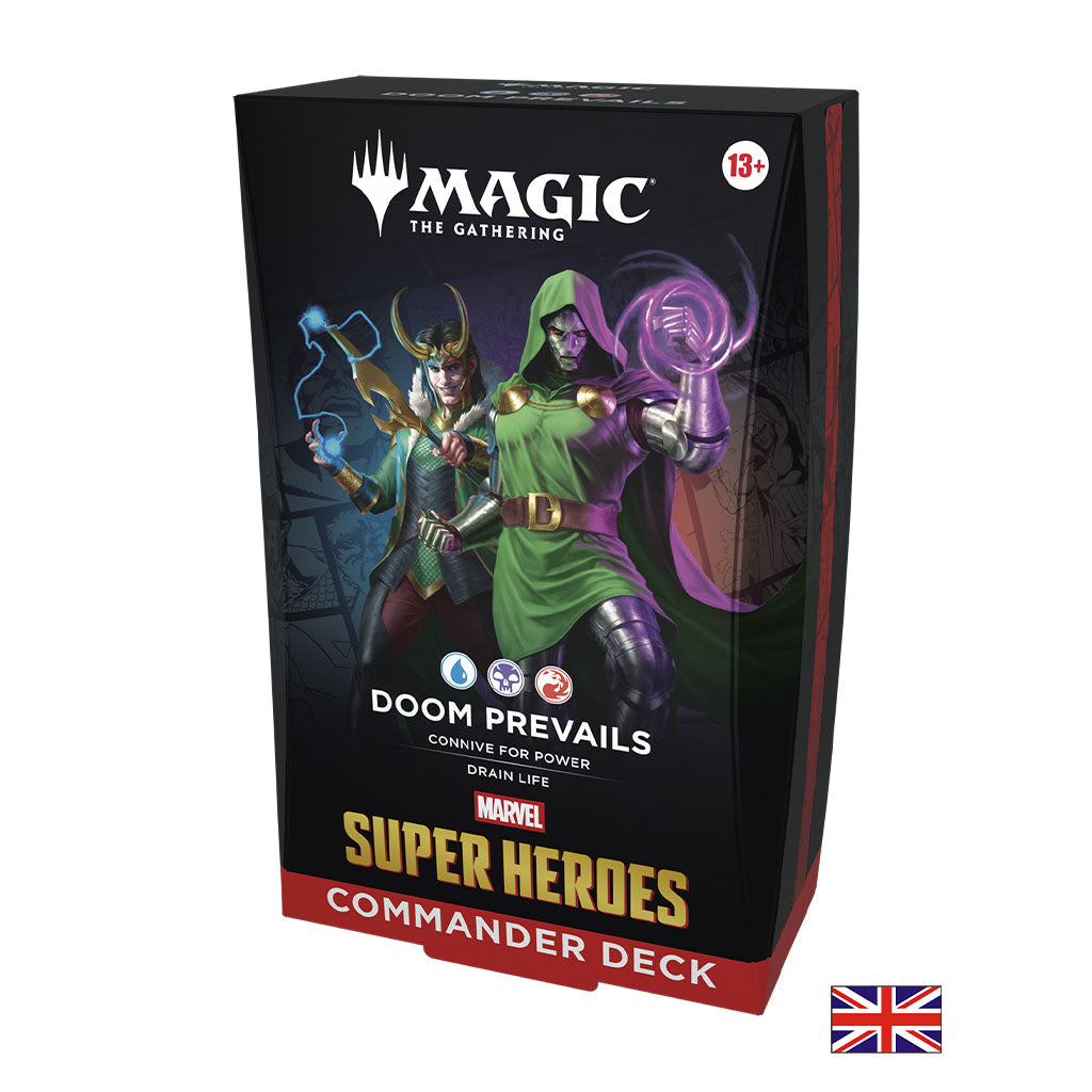 Deck Commander - Doom Prevails - Marvel Super Heroes - Magic: The Gathering (Anglais) (Précommande sortie le 19.06.26)