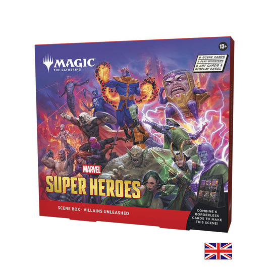 Coffret scénique Villains Unleashed - Marvel Super Heroes - Magic: The Gathering (Anglais) (Précommande sortie le 19.06.26)
