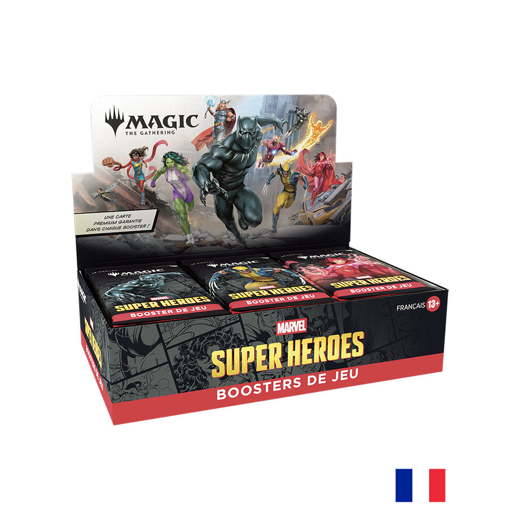Boîte de 30 Boosters de Jeu - Marvel Super Heroes - Magic: The Gathering (Précommande sortie le 19.06.26)