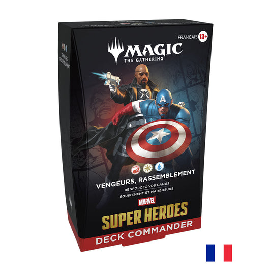 Deck Commander - Vengeurs, Rassemblement - Marvel Super Heroes - Magic: The Gathering (Précommande sortie le 19.06.26)