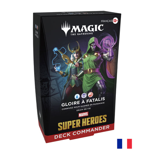 Deck Commander - Gloire à Fatalis - Marvel Super Heroes - Magic: The Gathering (Précommande sortie le 19.06.26)