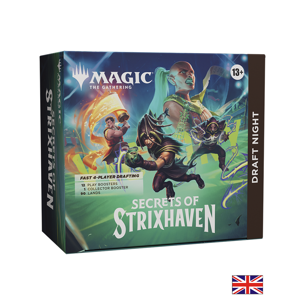 Draft Night Les Secrets de Strixhaven - Magic: The Gathering (Anglais)
