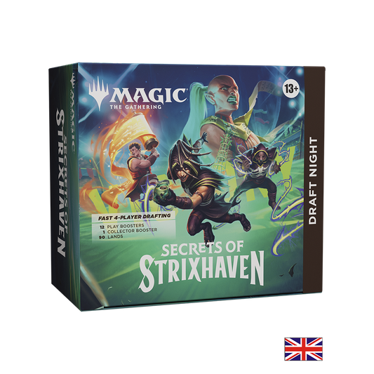 Draft Night Les Secrets de Strixhaven - Magic: The Gathering (Anglais) (Précommande sortie le 17.04.26)