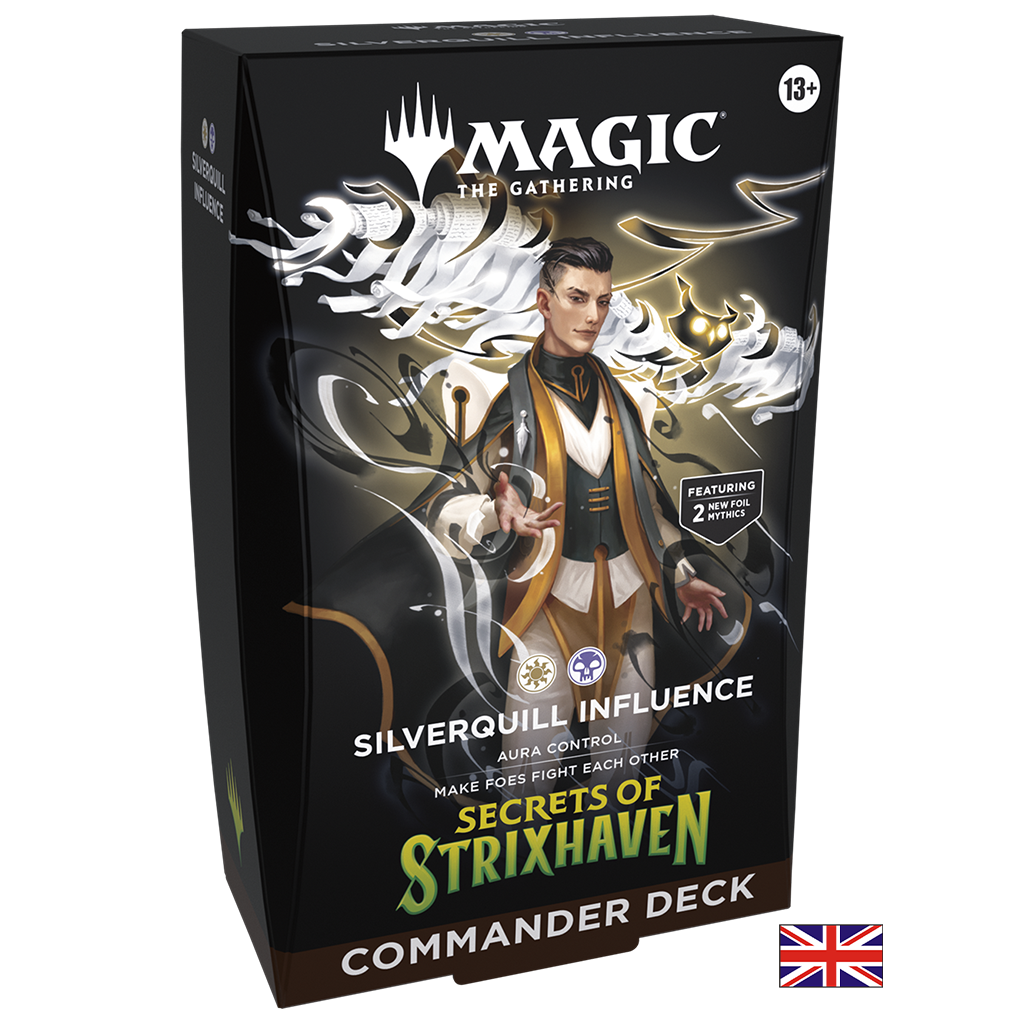 Deck Commander - Silverquill Influence - Secrets of Strixhaven - Magic: The Gathering (Anglais) (Précommande sortie le 17.04.26)