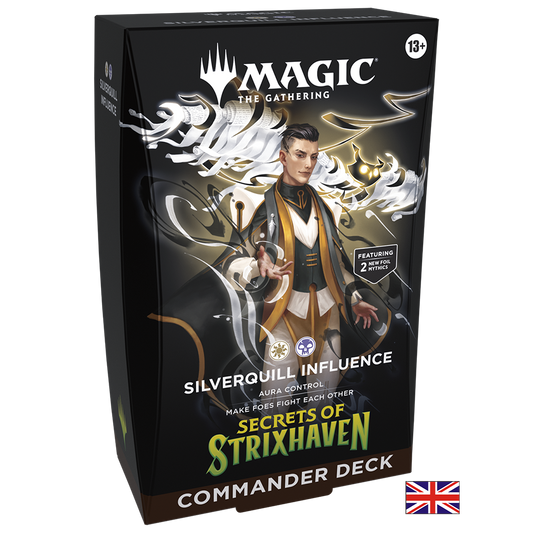 Deck Commander - Silverquill Influence - Secrets of Strixhaven - Magic: The Gathering (Anglais) (Précommande sortie le 17.04.26)