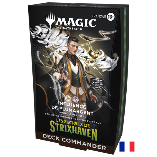 Deck Commander - Influence de Plumargent - Les Secrets de Strixhaven - Magic: The Gathering (Précommande sortie le 17.04.26)