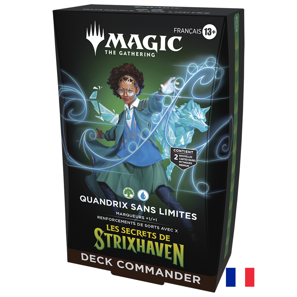 Deck Commander - Quandrix sans limites - Les Secrets de Strixhaven - Magic: The Gathering