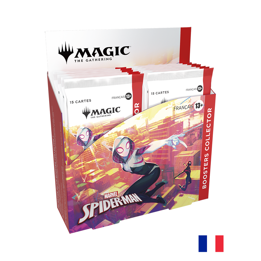 Boîte de 12 Boosters Collector - Marvel's Spider-Man - Magic: The Gathering (Précommande sortie le 19.09.25)