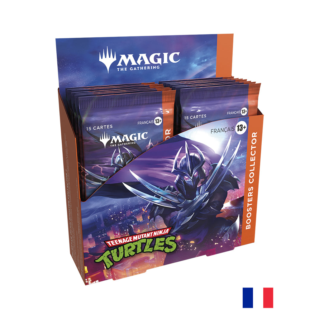 Boîte de 12 Boosters Collector Les Tortues Ninja - Magic: The Gathering (Précommande sortie le 27.02.26)