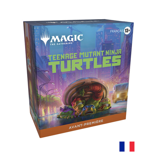 Kit d'Avant Première (AP) - Les Tortues Ninja - Magic: The Gathering (+2 Booster de Jeu Les Tortues Ninja offerts)