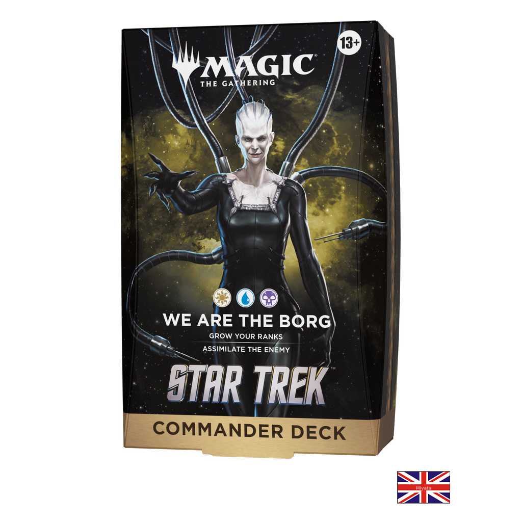 Deck Commander - We Are the Borg - Star Trek - Magic: The Gathering - Anglais — 1 deck individuel — drapeau anglais