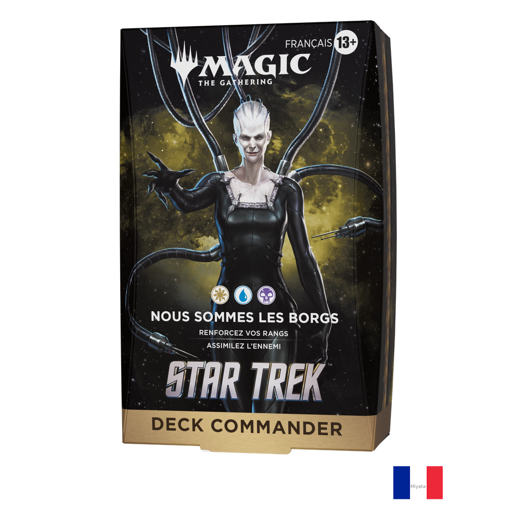 Deck Commander - Nous sommes les Borgs - Star Trek - Magic: The Gathering - Français — 1 deck individuel — drapeau français