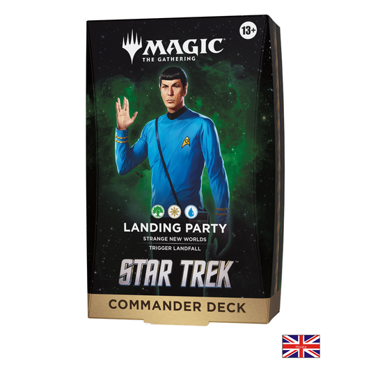 Deck Commander - Landing Party - Star Trek - Magic: The Gathering - Anglais — 1 deck individuel — drapeau anglais